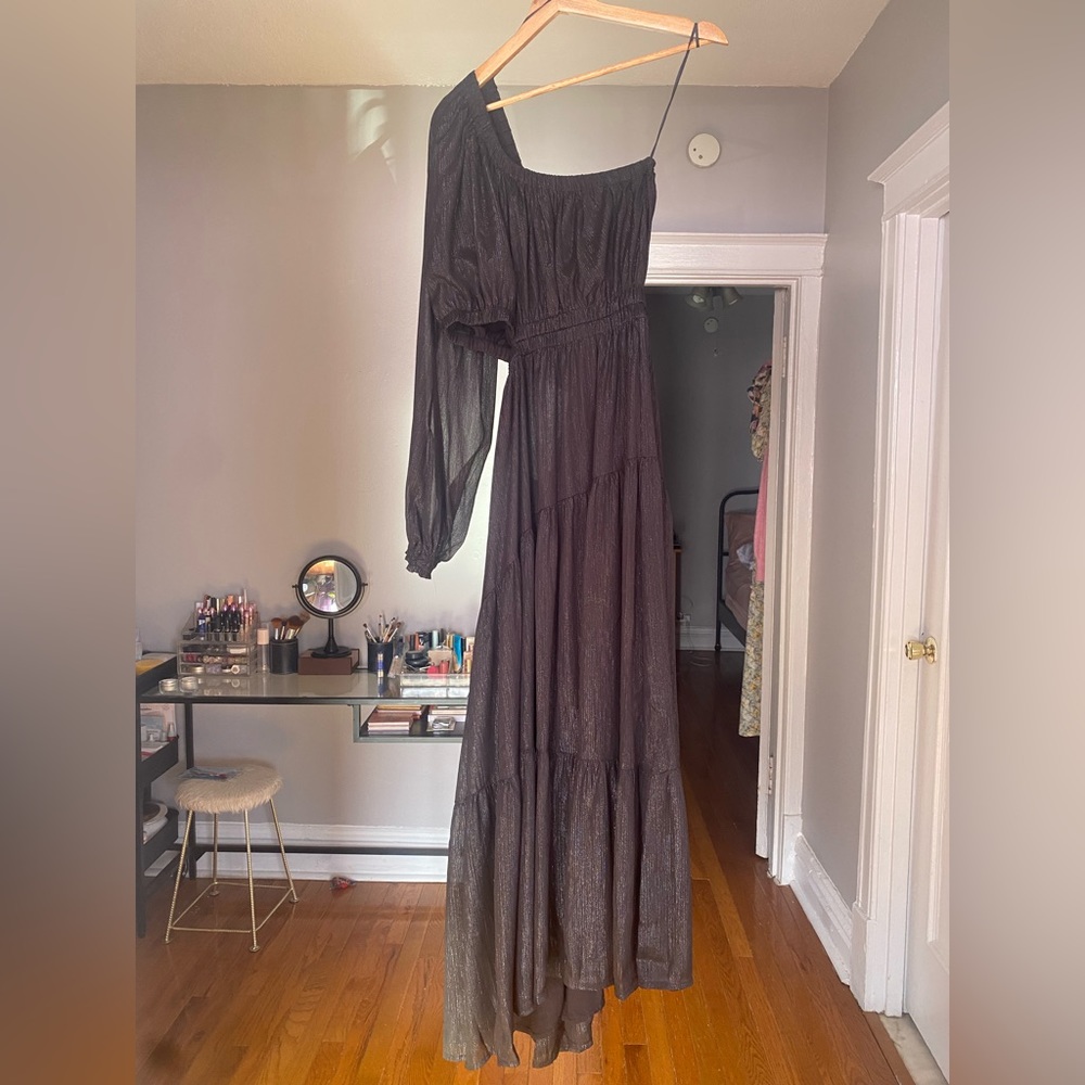 Long black formal dress